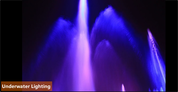 dmx led underwater light 