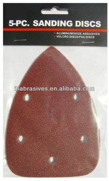 triangle velcro disc,for metal,steel or wood,90x90mm