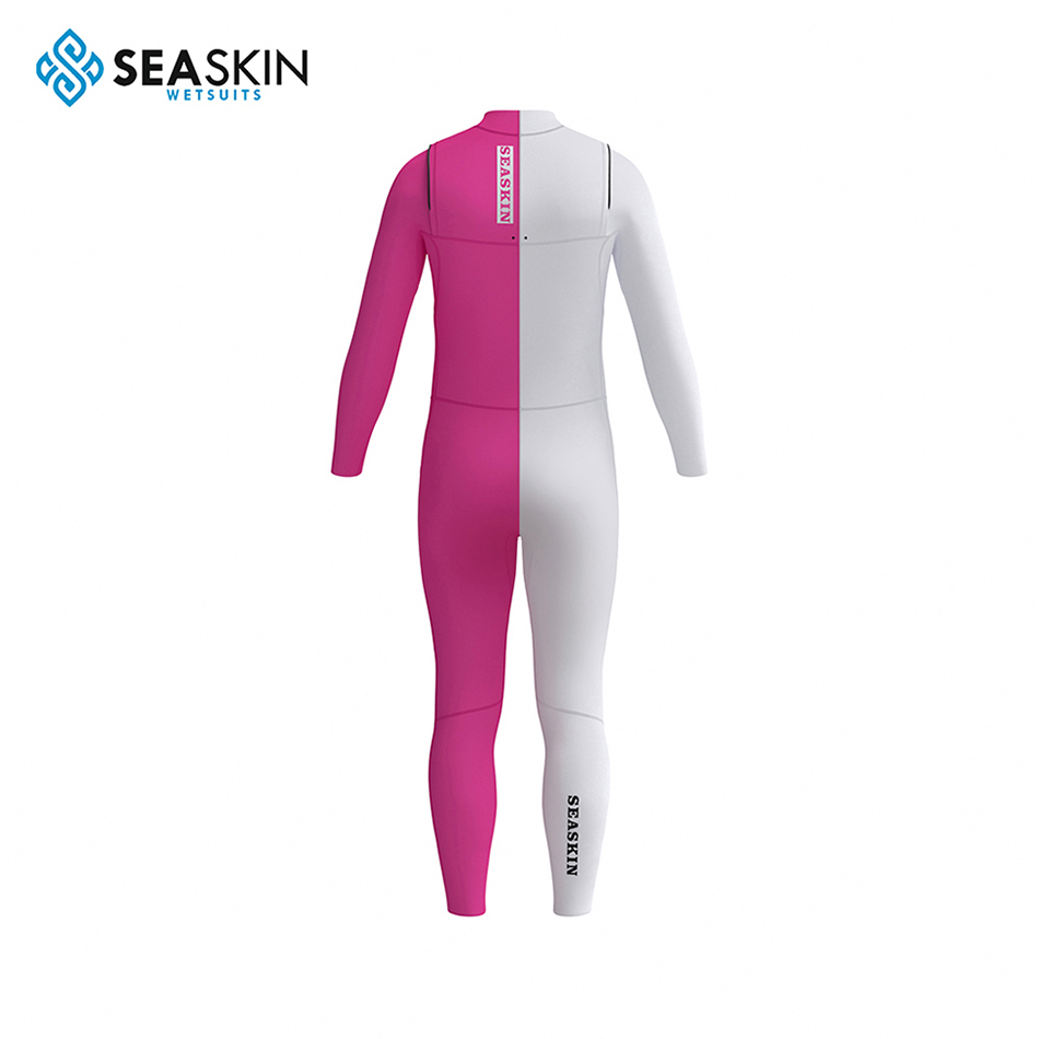 Seaskin -Brust -Reißverschluss atmungsaktives Neopren -Surfen -Neoprenanzug