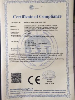 2016 Hot Cathode Germicidal UV Lamp 471W Replacement uvc lamp 254nm for calgon carbon W300052-UV water treatment water purifier