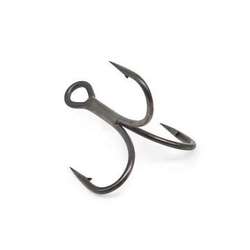 Beau prix Black Hooks 2 # -14 # 6019 Flip Fishing Hook pour l'eau salée