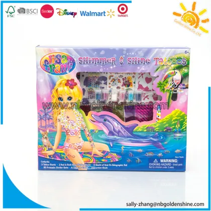 Lisa Frank Tattoo Activity Set