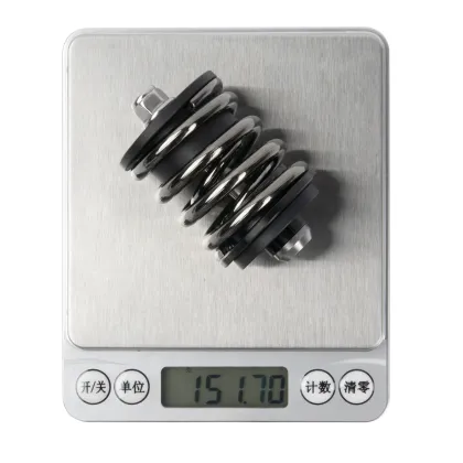 Ultra-light Stainless Steel Folding Bike Rear Shock Absorber for Brompton and Other Bicycles