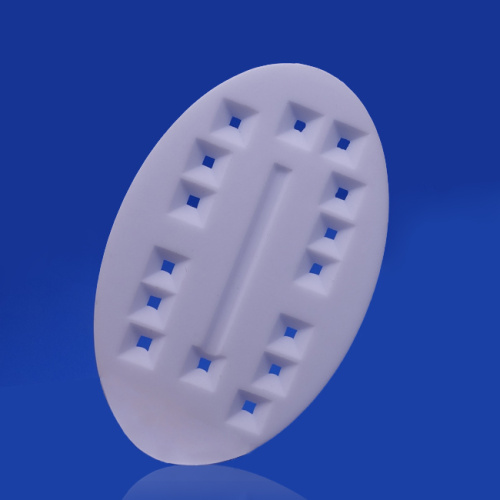Kundenspezifische Abdeckung aus 96% Aluminiumoxid-Keramik
