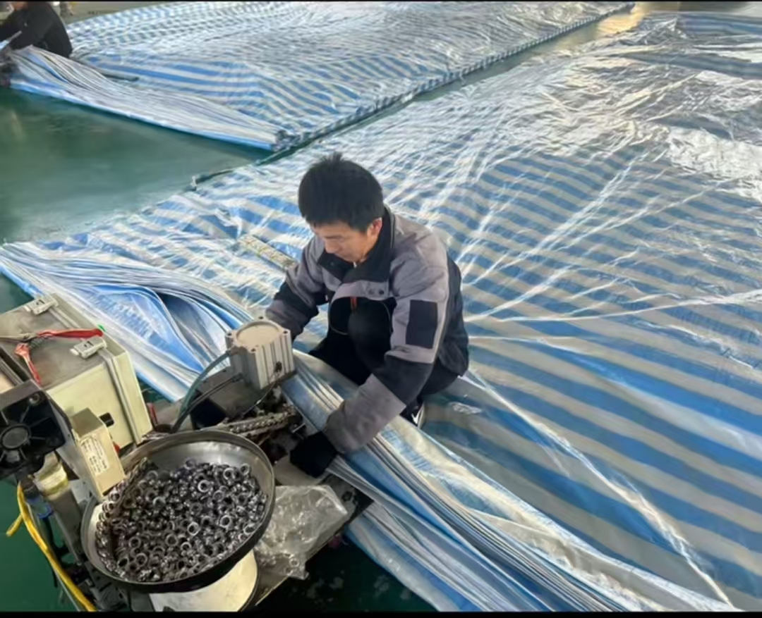 כיסוי ברזנט פס כבד של PE