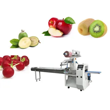 Pepper Vegetable Pillow Flowpack Packing Machine