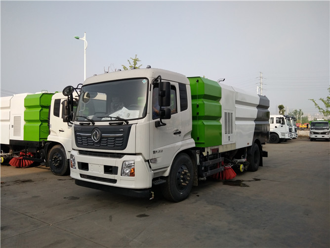 12m3 Dongfeng Vacuum Broom Trucks