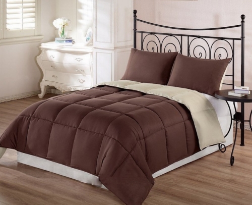 Dark Colour Light Reserve Polyester Quilting Comforter Set