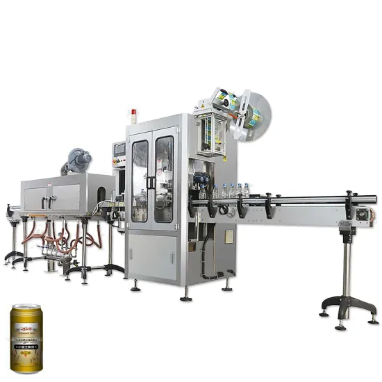 Beverage Cans and Jerry Can Shrink Sleeve Labeling Machines