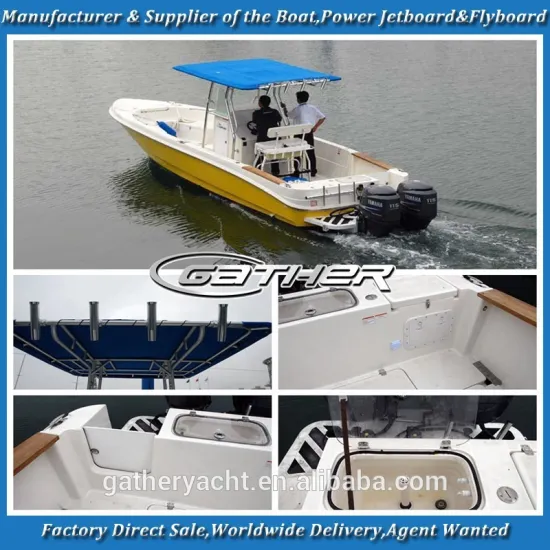 Gather 32ft FRP fishing boat