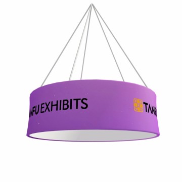 TANFU Hanging Sign Circle Shape for Trade Show