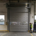 Puerta de obturador de aluminio industrial de acción rápida