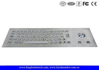 Water-proof 64 Stainless Steel Keys Metal Industrial Keyboa