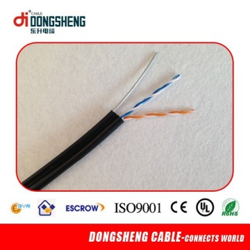 2 Pair Telephone Cable 0.51mmCCA/CU With CE ROHS ISO Certificate