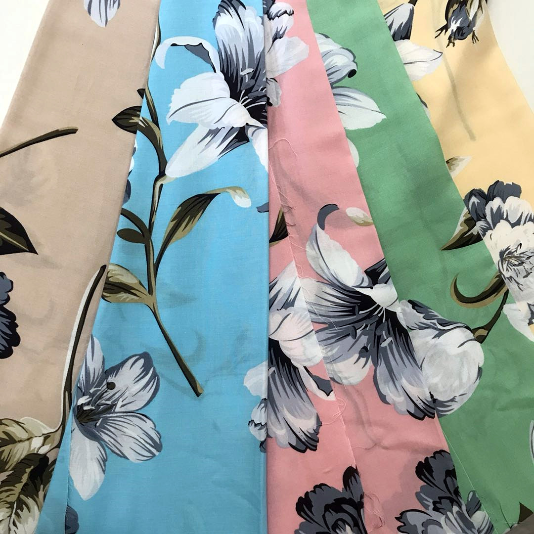 soft rayon peinted cloth