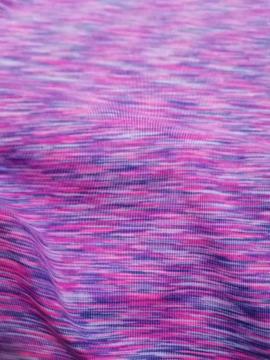 Stricker Polyester Spandex Yaen gefärbt Jersey Stoff