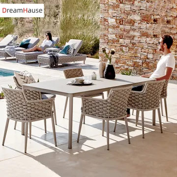 Courtyard Outdoor Leisure Chair - Outdoor Chair Table Set