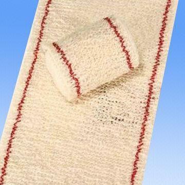 Natural Color Elastic Crepe Bandage, Made of 80% Cotton and 20% Spandex, with 5/7.5/10 and 15m Width