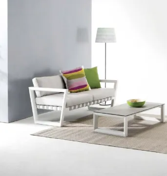 Outdoor furniture made of die-cast aluminum
