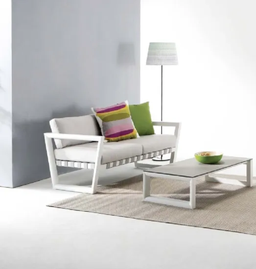 Outdoor furniture made of die-cast aluminum
