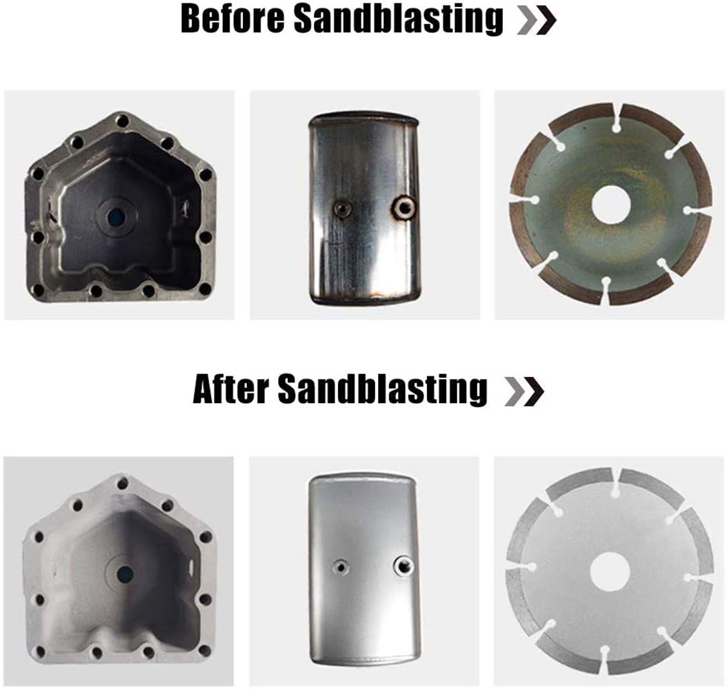 Sandblaster Sand Blaster Gun Kit, Soda Sand Glassing Εργαλείο ψεκασμού για τον συμπιεστή αέρα, Sand Blasters Portable