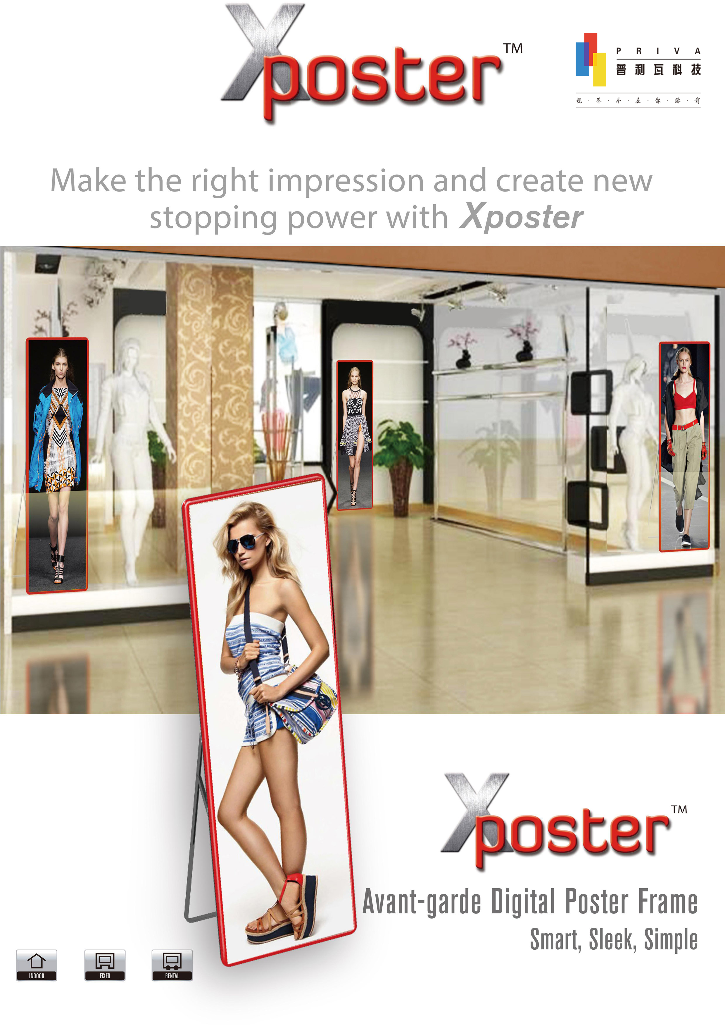 Display a LED per poster per esterni