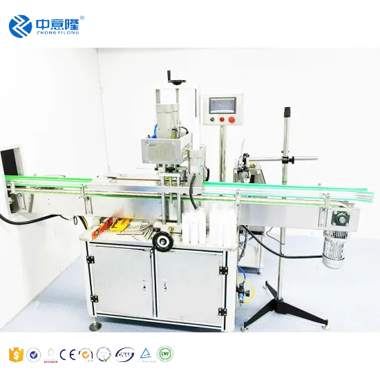 High-Speed Linear Vacuum Capping Machine for Chemical Manufacturing Plants