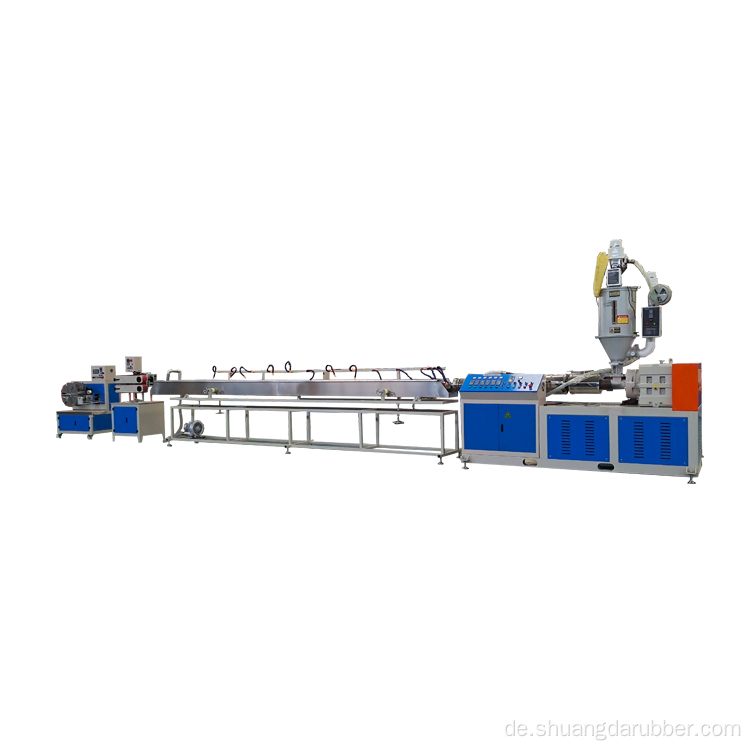 Plastikrohrproduktionslinie HDPE -Rohr -Extruder