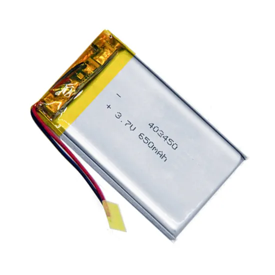 403450 650mAh 3.7V Rechargeable Lithium Li-Polymer Battery