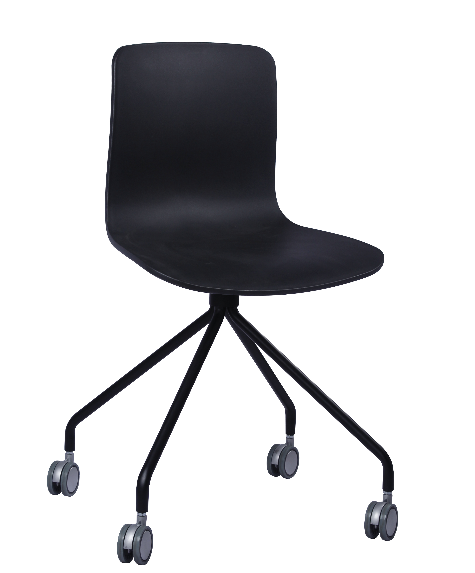 plastic swivel chair