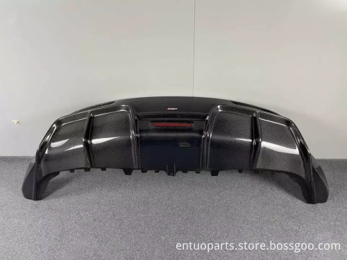 High Quality Carbon Fiber Rear Diffuser for Tesla Model Y Bumper Lip