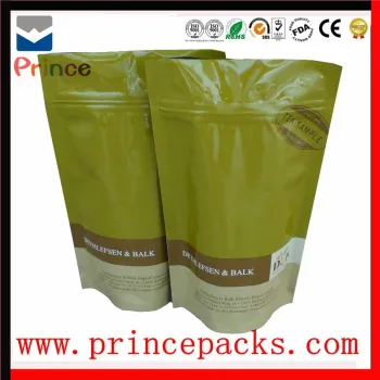 Custom printed chinese tea packaging bags of bag factory