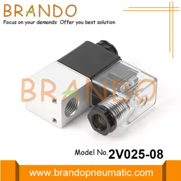 2V025-08 Airtac Type Air Solenoid Valve 24V DC