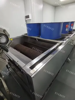 Automatic Dates Palm Cleaning Polishing Machine