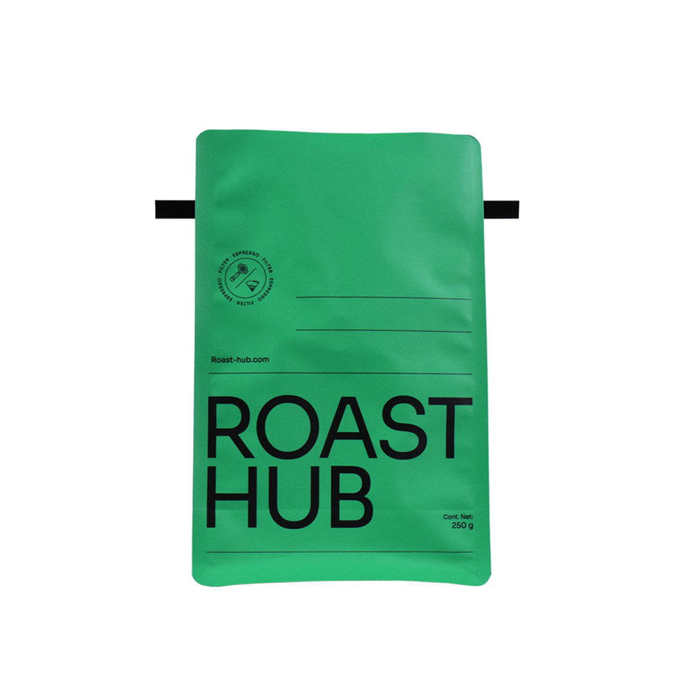 New Design Sustainable Coffee Bags With Tin Tie