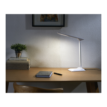 Modern Touch Dimmable LED ABS Business Style Eye-Caring Desk Lamp