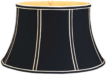 Gaya hawaii berwarna -warni fashionable facy fabric fabric drum lampshade grosir