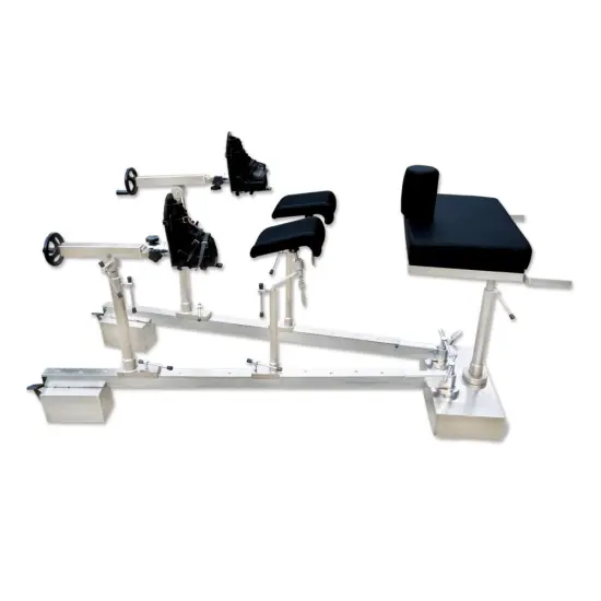 Floor orthopedic traction frame