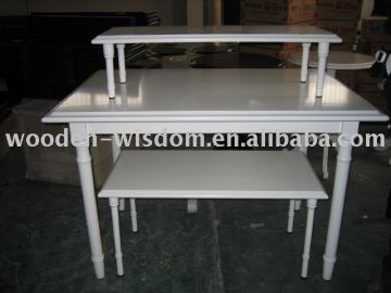 wooden table, dining table