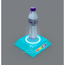 Affichage de lévitation en bouteille en eau minérale