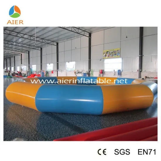 8m/10m inflatable water pool, 8mLx1mH height inflatable pool, mixed colors 10m inflatable pool
