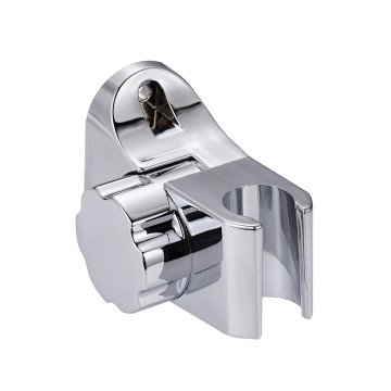 Chrome Plastic Adjustable Rotatable Bathroom Shower Head Holder
