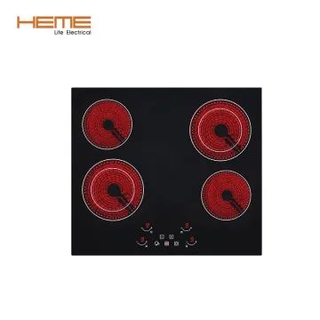 CE Certified 4 Burner Built-in Electric Ceramic Infrared Cooktop with Sensor Touch Control