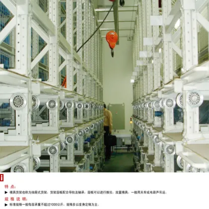 Injection Tooling Mold Rack System