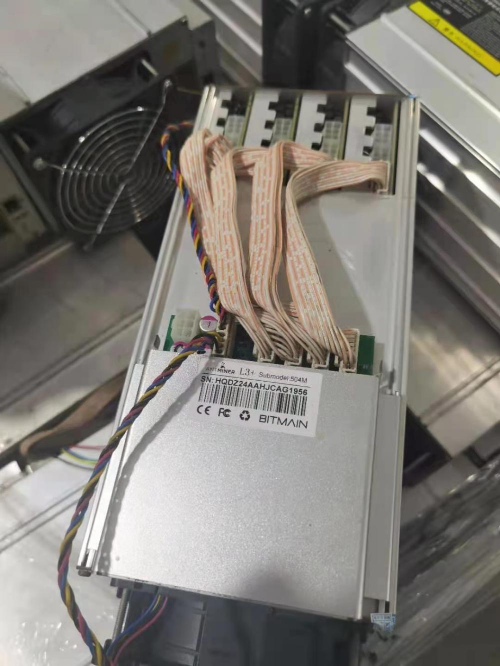 Asic Blockchain Miners Bitmain Antminer L3 +