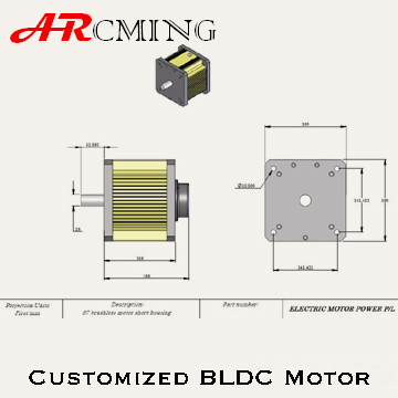 good price bldc motor design for electric car