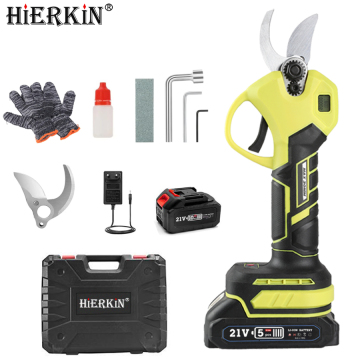 HEK-P011 Cordless Pruning Shears: 21V Brushless Battery-Powered Tools for Wholesale