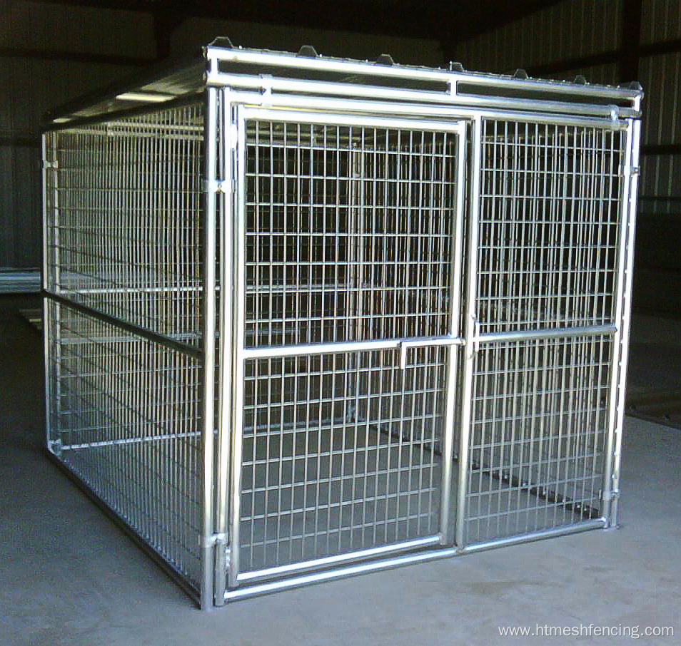 Outdoor Heavy Dog Kennel Welded Dog Cage