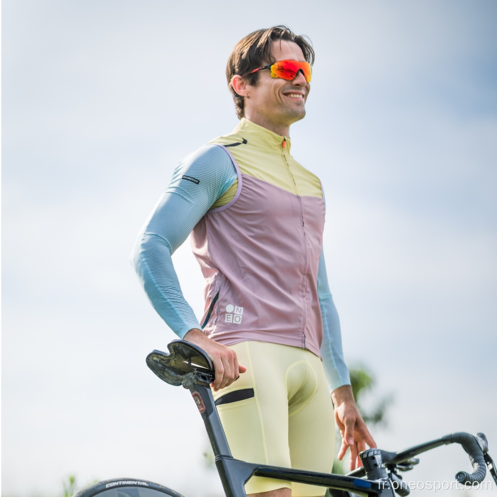 Gitre de cyclisme léger du corps de carrosserie pour hommes