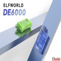 Elf World 6000 Puffs يمكن إعادة شحنها